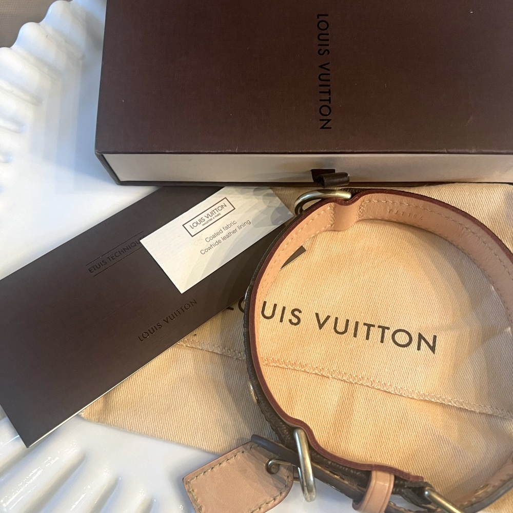 Louis Vuitton Dog Collar